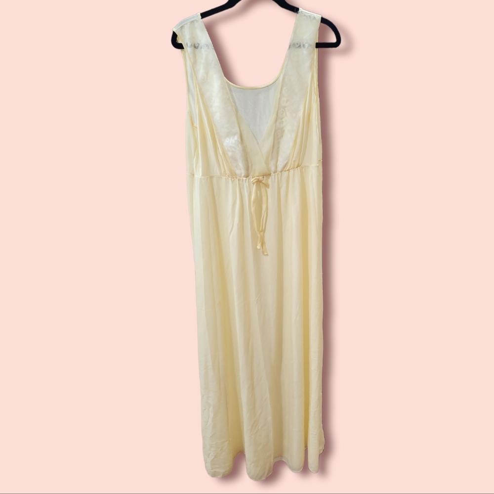 Miss Elaine Peignor Nightgown Madmen 50s 60s Night Set - Picture 4 of 12